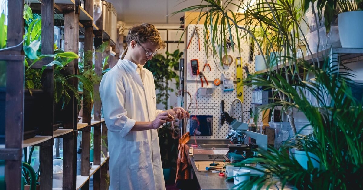 World's first photoshoot 'powered by plants' takes place to capture stunning images of ele