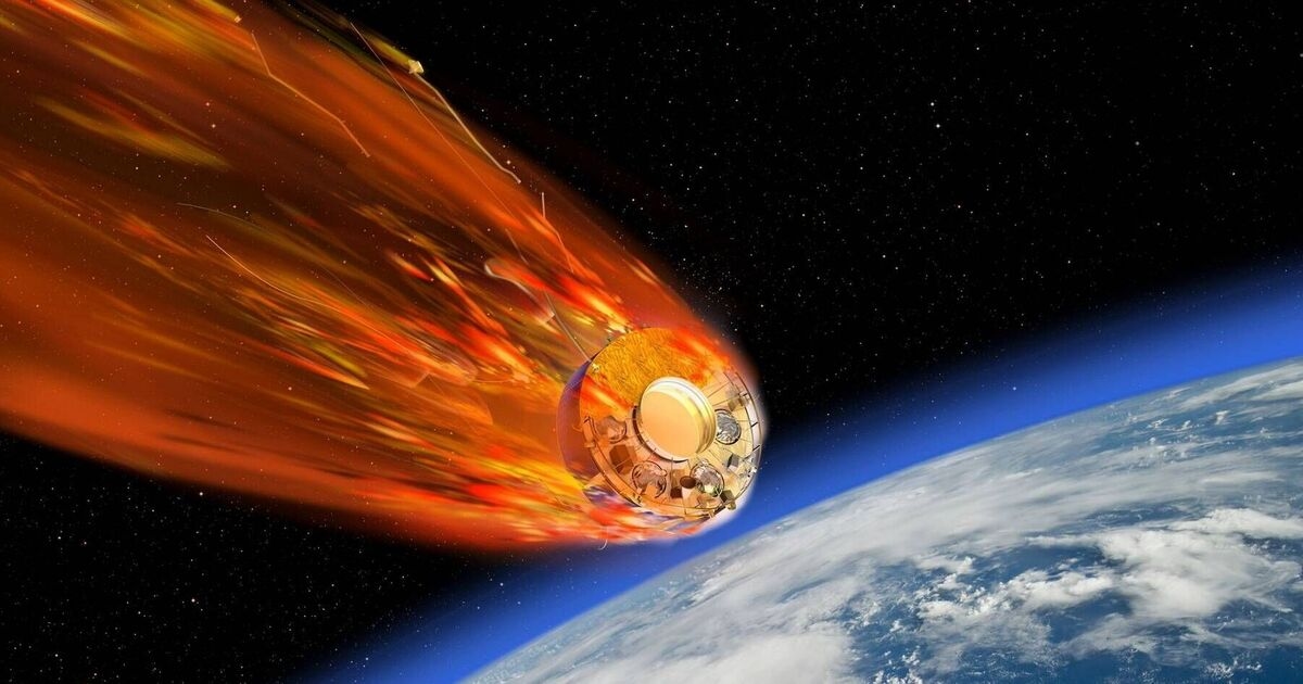 Spacecraft to crash into Earth on Sunday morning – and it could hit UK