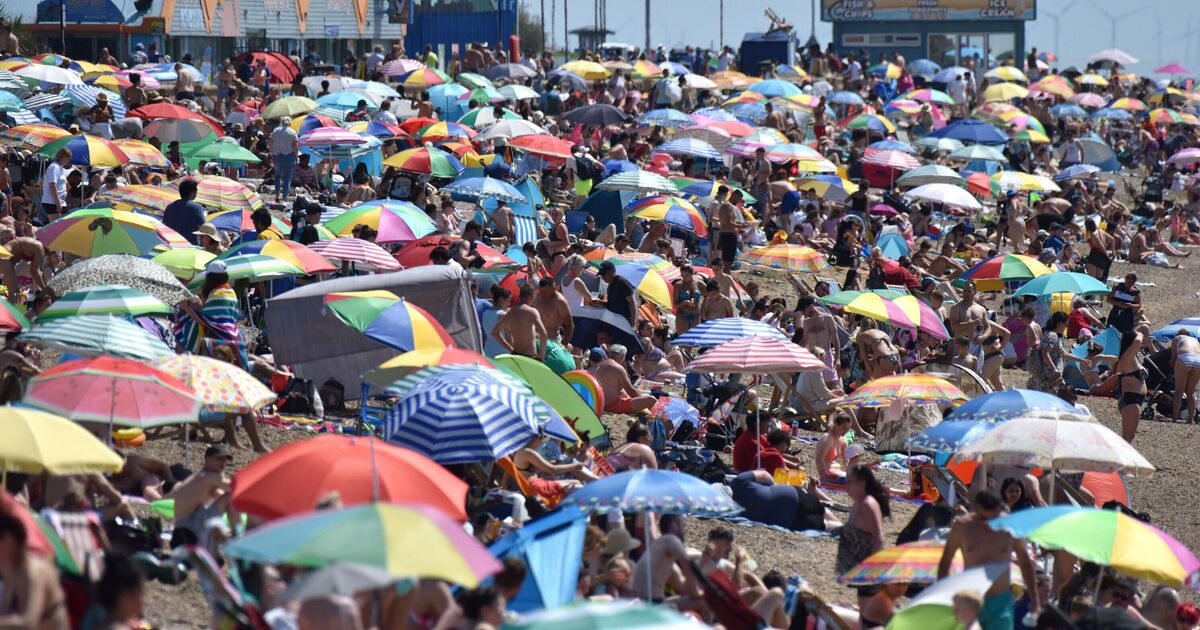 Los mapas del clima cálido del Reino Unido se vuelven de color rojo brillante mientras Gran Bretaña se prepara para una ola de calor de 30 °C: consulte su área