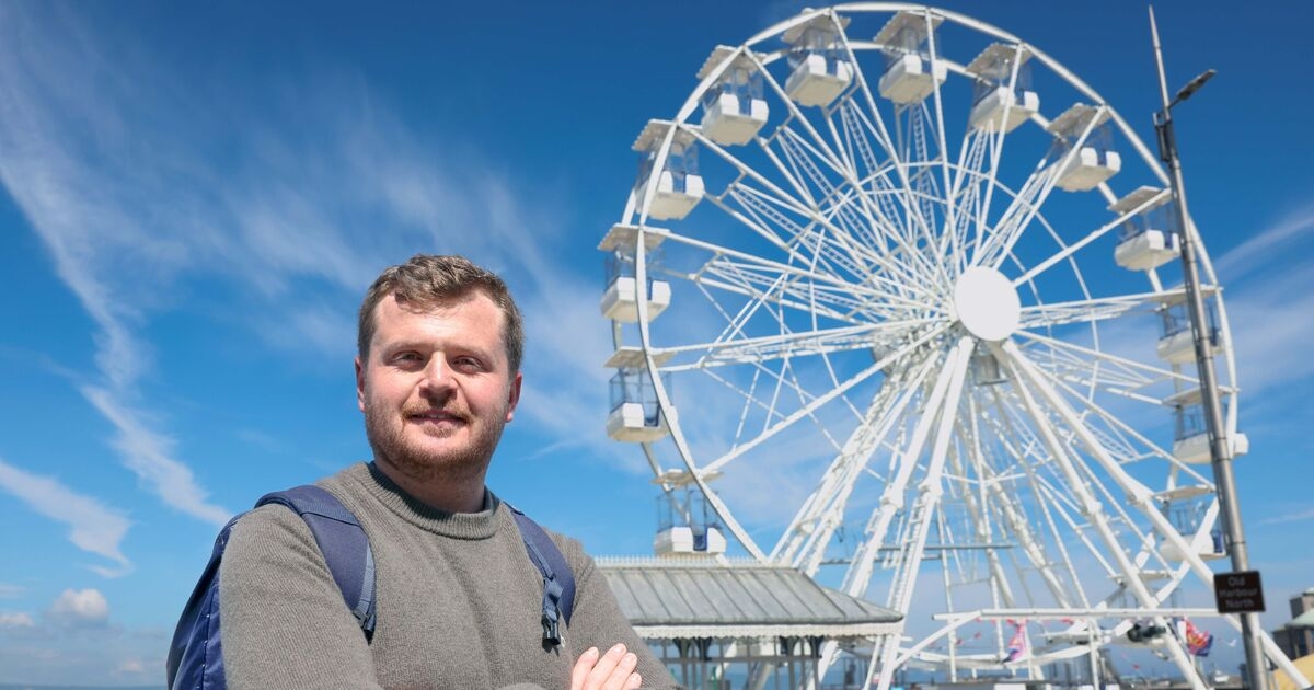 Visité la ciudad costera con la mejor playa del Reino Unido y una cosa me impresionó inmediatamente.