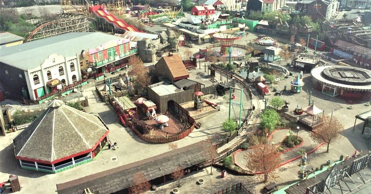 İngiltere'deki ürkütücü terk edilmiş tema parkı çürümeye ve zaman içinde donmaya terk edildi