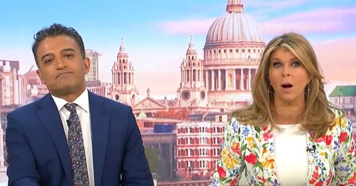 ITV GMB'den Kate Garraway, yardımcı oyuncuyla ilgili son dakika duyurusunu yapmak için programı durdurdu