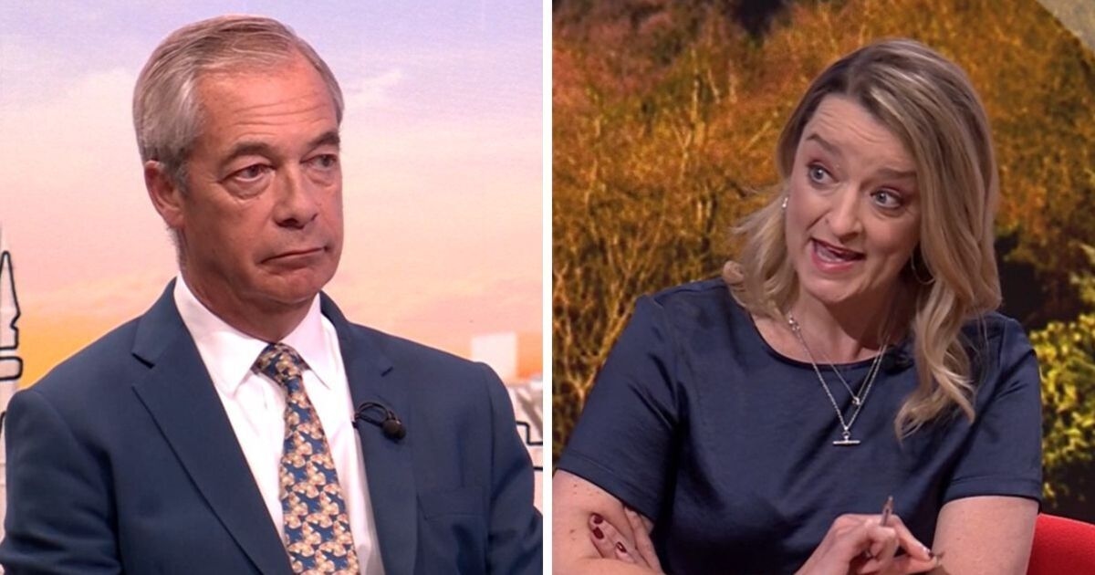 BBC-Zuschauer von Laura Kuenssberg beschweren sich über Nigel Farage-Interview