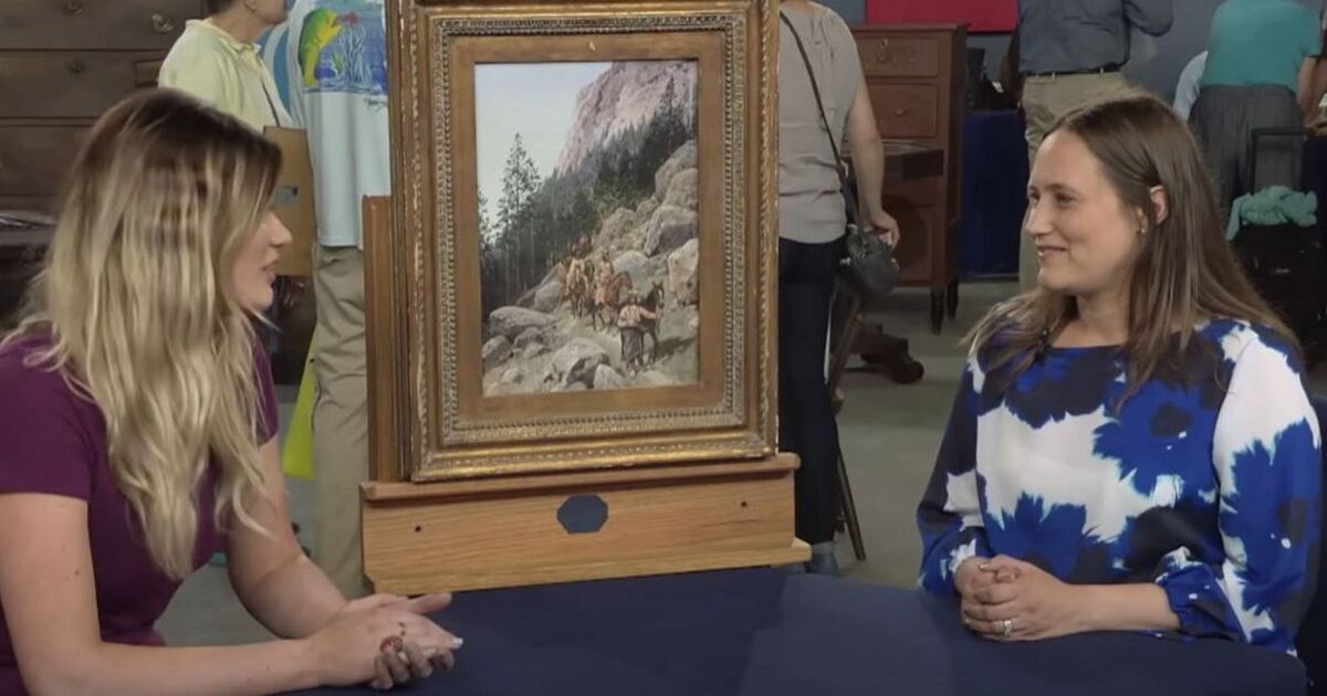 Estrela do Antiques Roadshow chora após erro grave com pintura inestimável