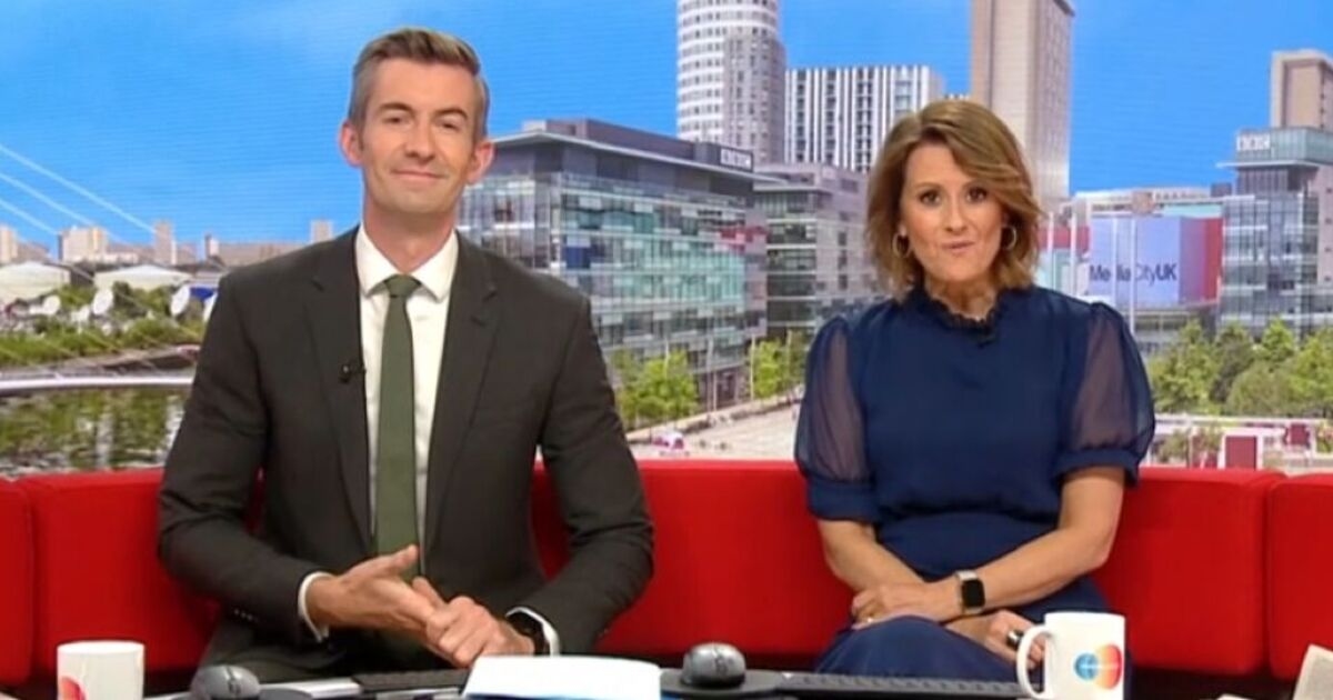 BBC Breakfast sunucusu, rol arkadaşının canlı yayında azarlanması üzerine "Hadi devam edelim" dedi