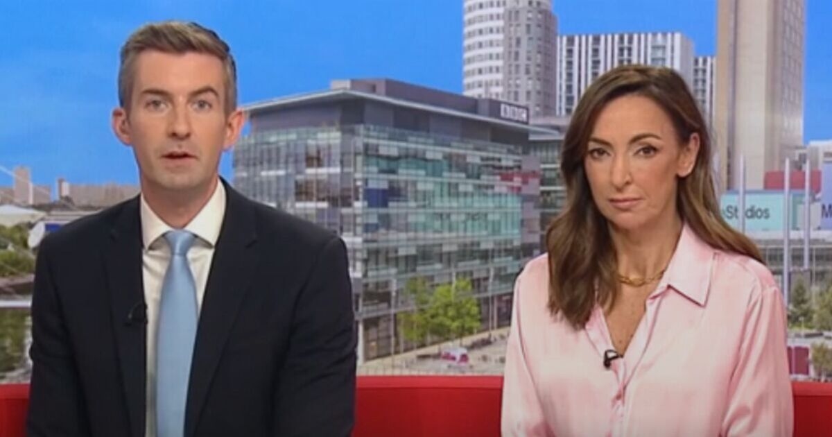 Apresentador do BBC Breakfast diz que "isso é uma preocupação" sobre a atualização de Natal