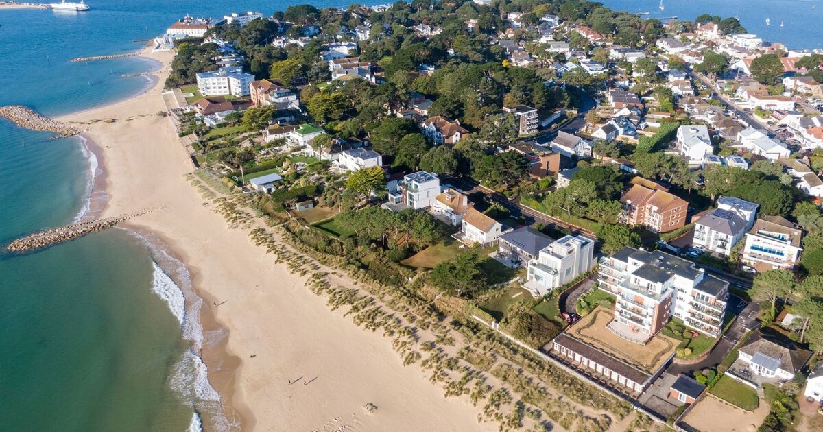 Stunning neighbourhood with incredible beach views has UK's highest coastal house prices