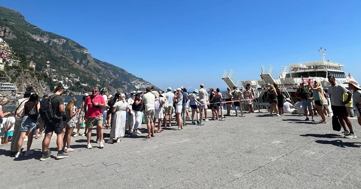 Visité un popular destino vacacional de Italia, pero la gran cantidad de turistas lo arruinó por completo.