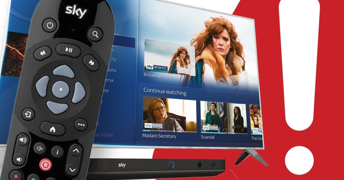 Sky TV continua a lamentarsi con le famiglie del Regno Unito che non riescono a guardare la televisione