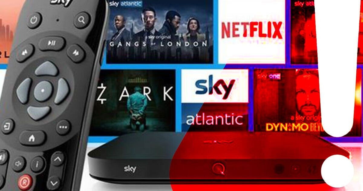 Sky gibt britischen Haushalten dringenden Rat: Schalten Sie Ihre TV-Set-Top-Box jetzt aus