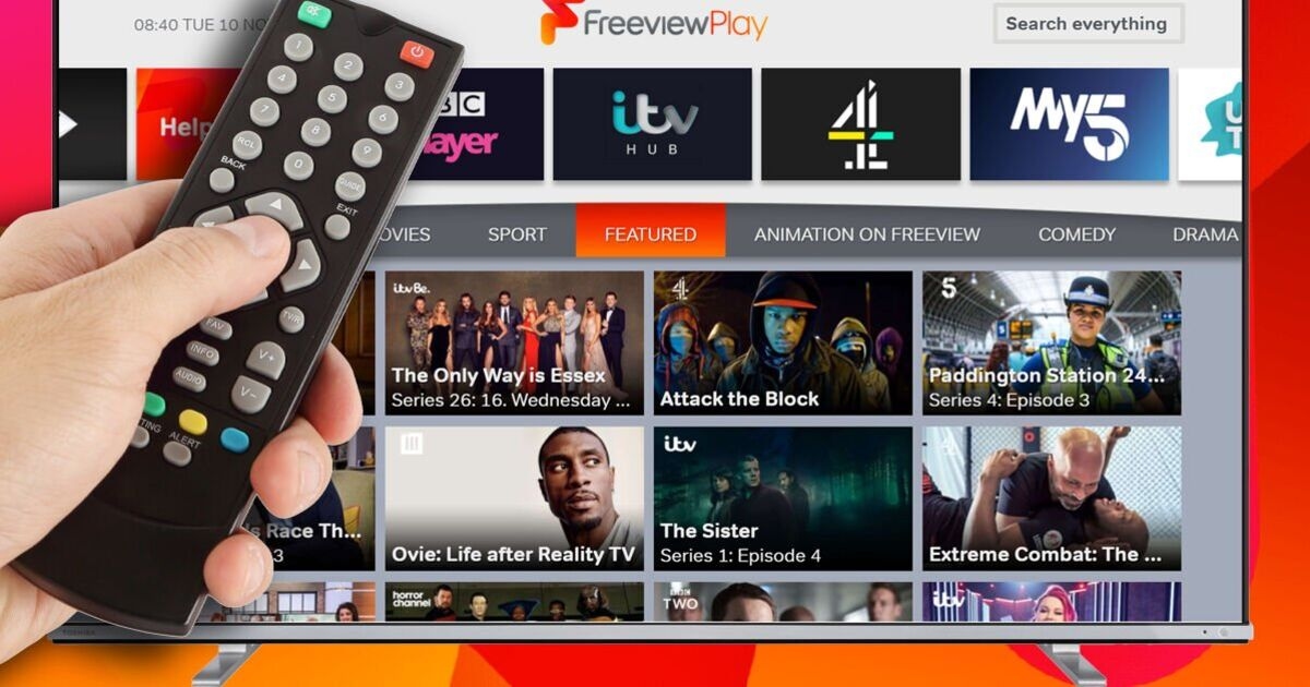 Morgen wordt uw Freeview TV flink opgeschud en dit is het nieuws