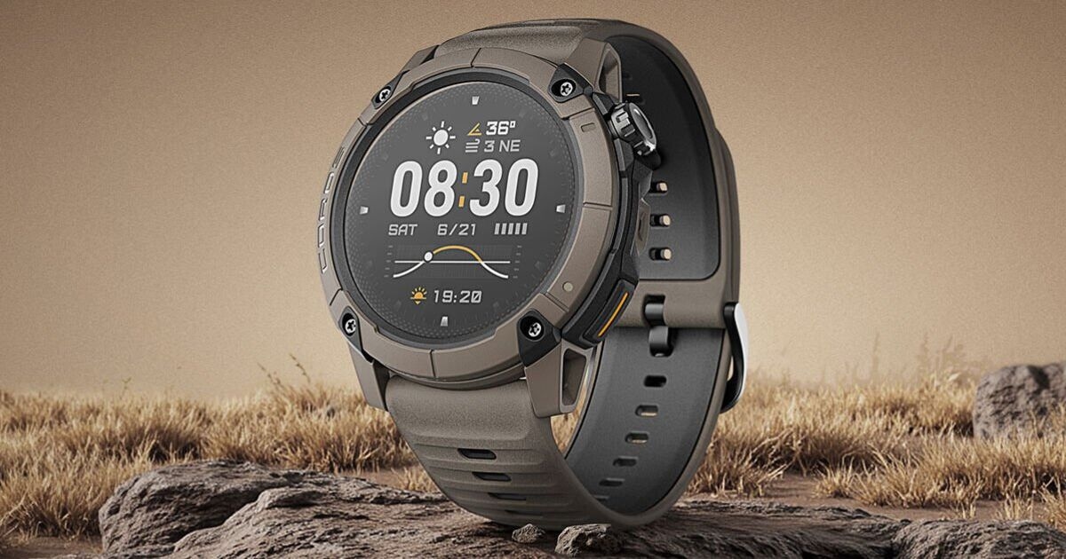 New adventure smartwatch beats the Apple Watch Ultra on battery and price