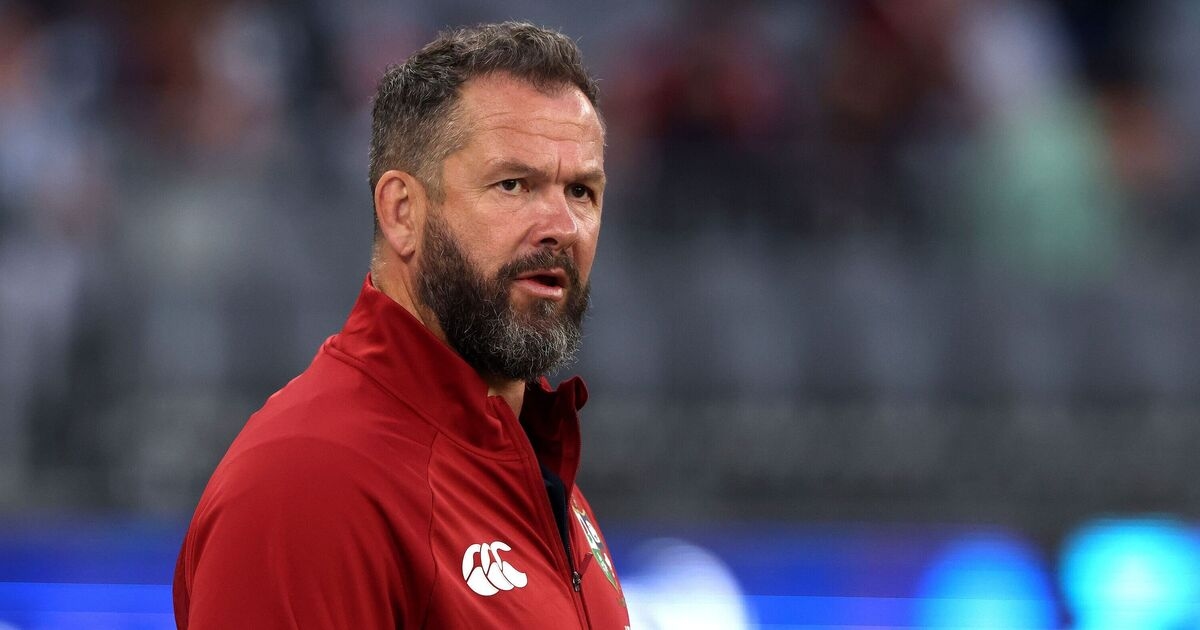 Galler yıldızı Andy Farrell'in yerine yenisini seçmesiyle sakatlığı nedeniyle Lions turundan çıkarıldı