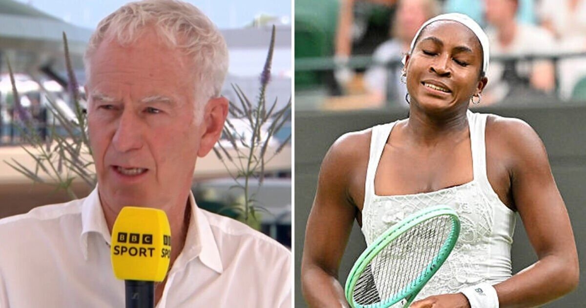 Wimbledon LIVE: Джон Макинрой ругает эксперта BBC, а Коко Гауфф удаляется с корта