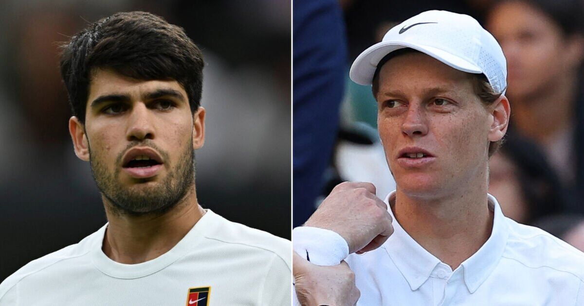 Wimbledon NA ŻYWO: Carlos Alcaraz i Jannik Sinner pokazują swoje prawdziwe oblicze, gdy wybucha burzliwa kłótnia