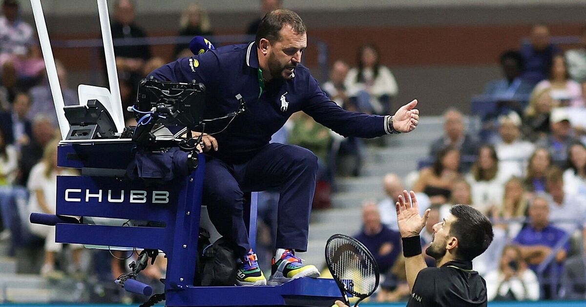 Angry Novak Djokovic shut down by umpire after rowing with US Open fans