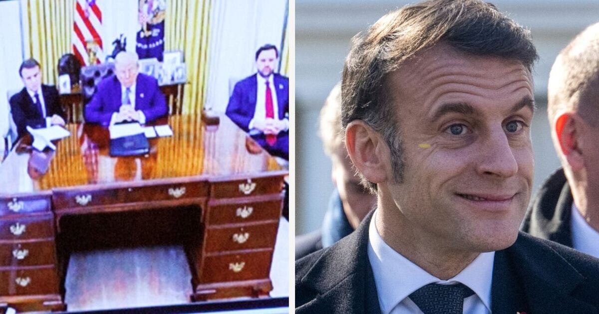 Donald Trump brutally humiliates Emmanuel Macron on visit to White House