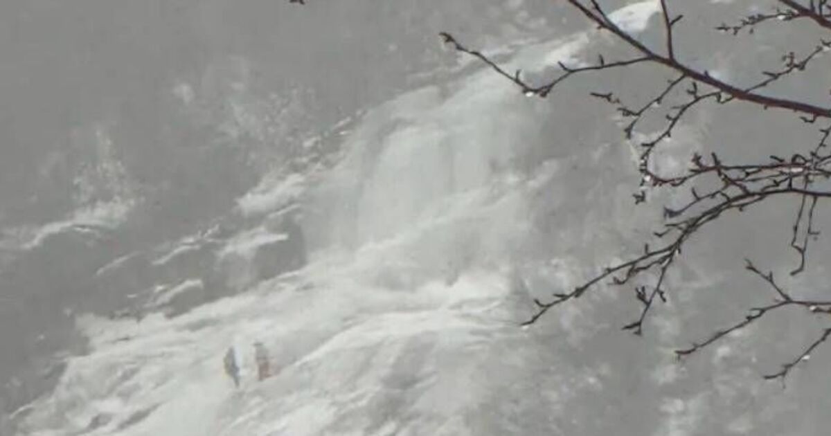 Brit climber killed in horror avalanche while scaling frozen waterfall with friend