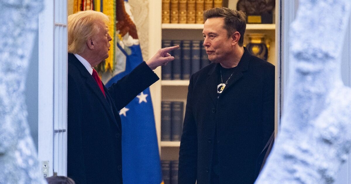 Donald Trump greift Elon Musks Partei an, als die Beziehung zerbricht