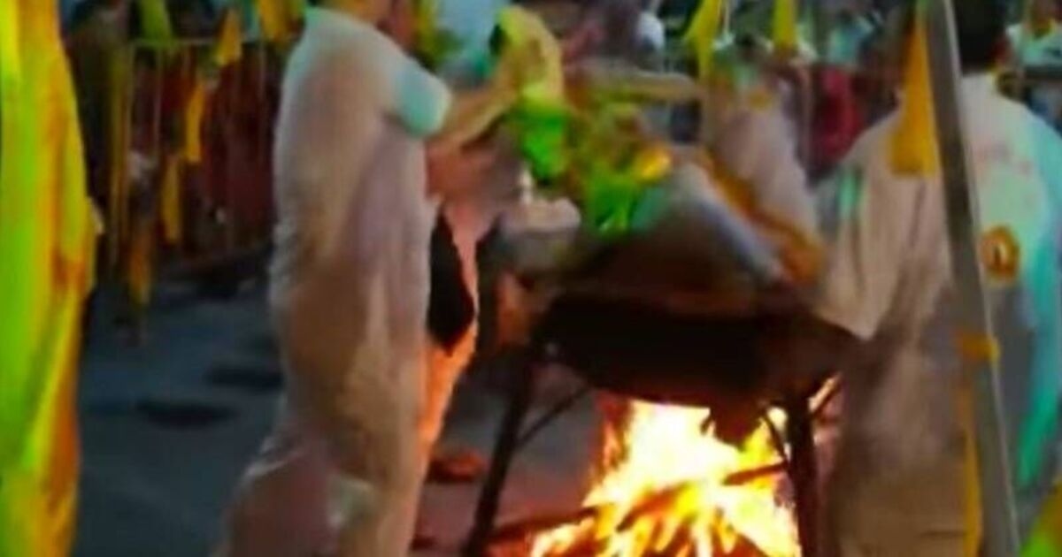 Horror final moments of man who boiled himself to death in huge pot