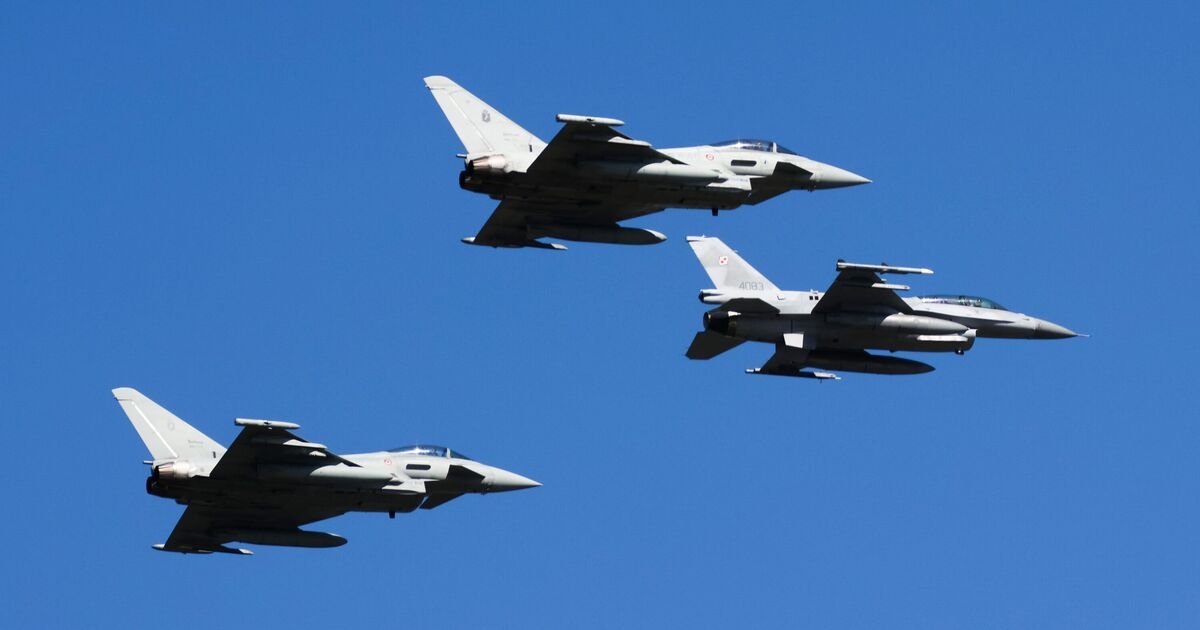 NATO jets scrambled after Putin launches long-range airstrikes amid rising WW3 fears