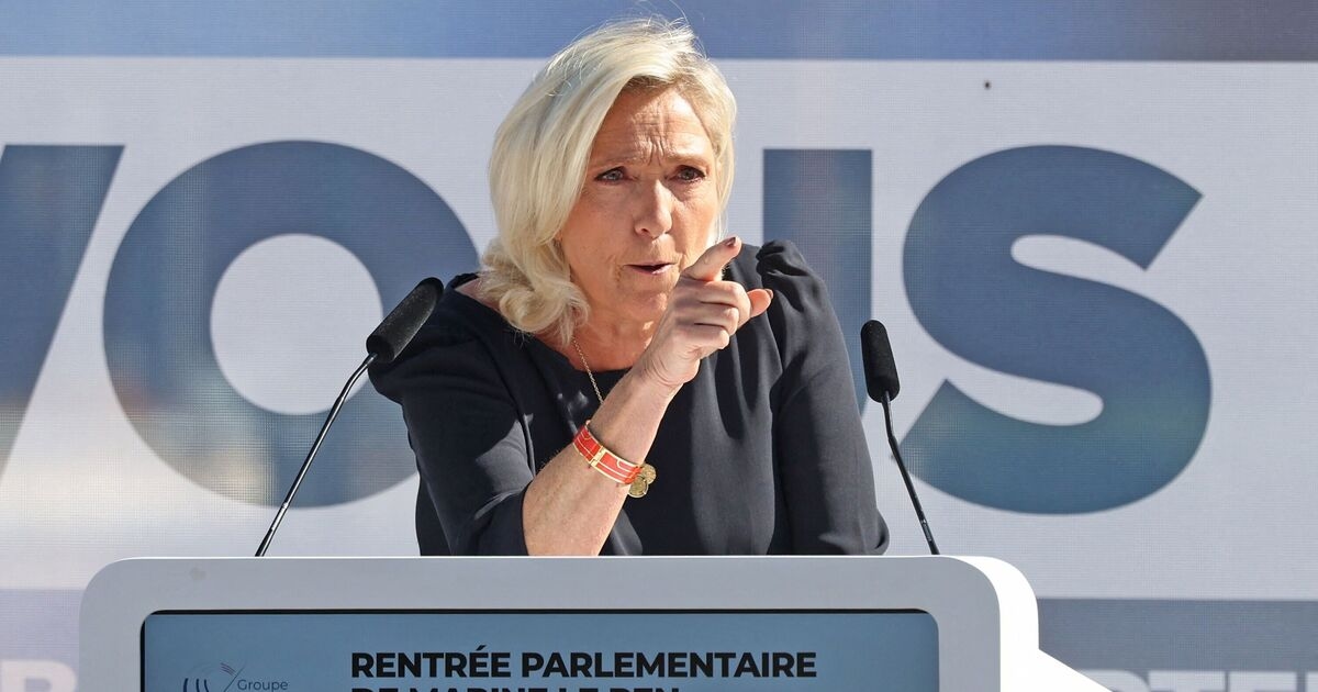 Marine Le Pen declares France the 'sick man of Europe' as Macron teeters on the brink