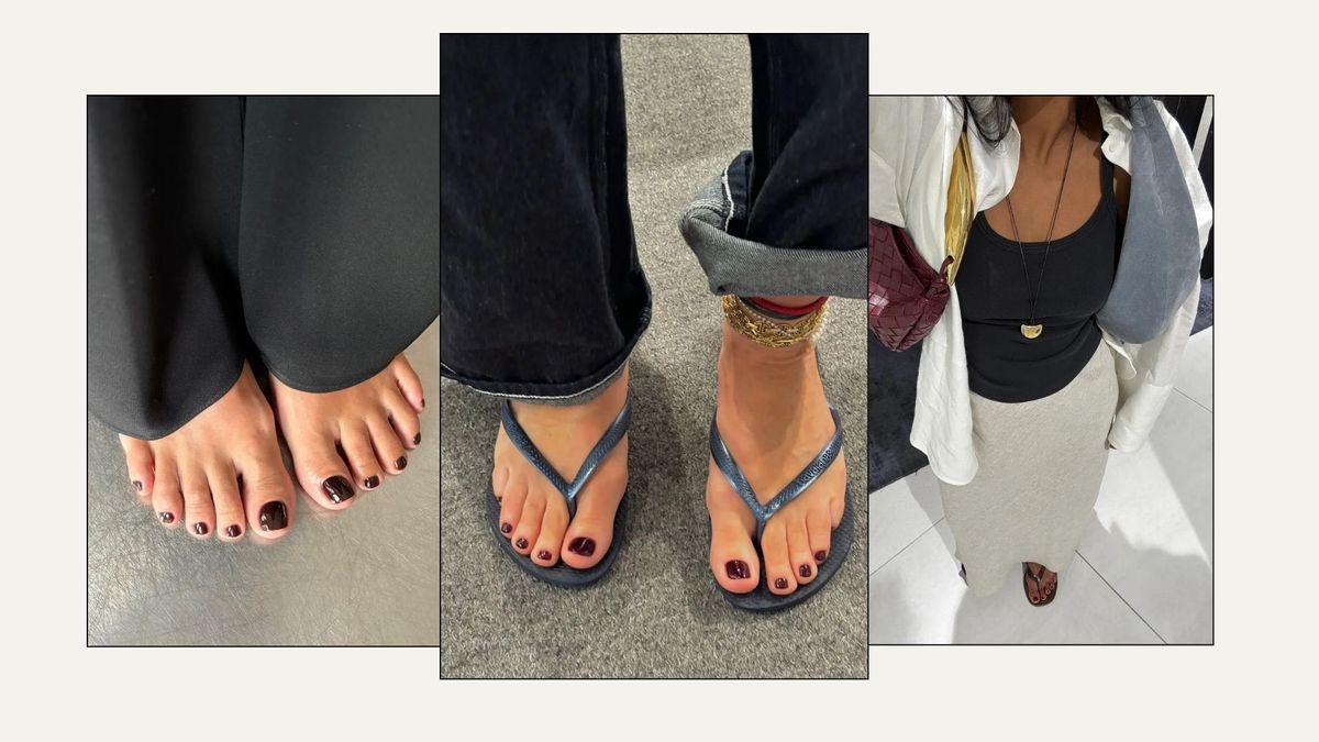 Todas las personas de la moda parecen estar usando este color de pedicura anti-tendencia para el verano.