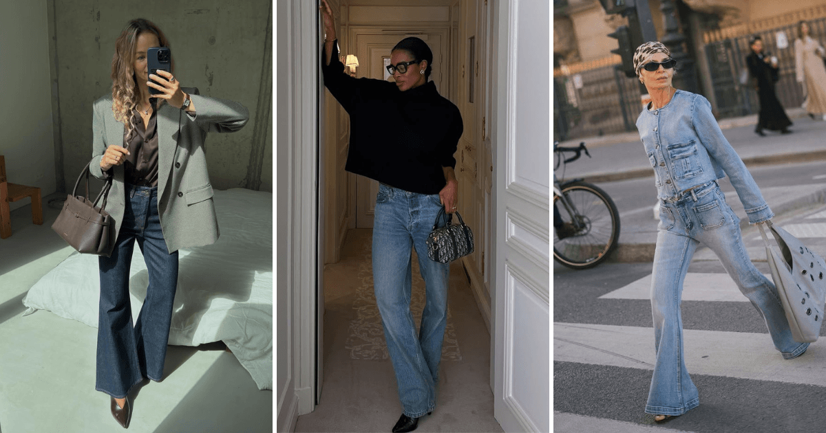 Flared Jeans are Back for Autumn/Winter 2025—and They're More Versatile Than You Might Think