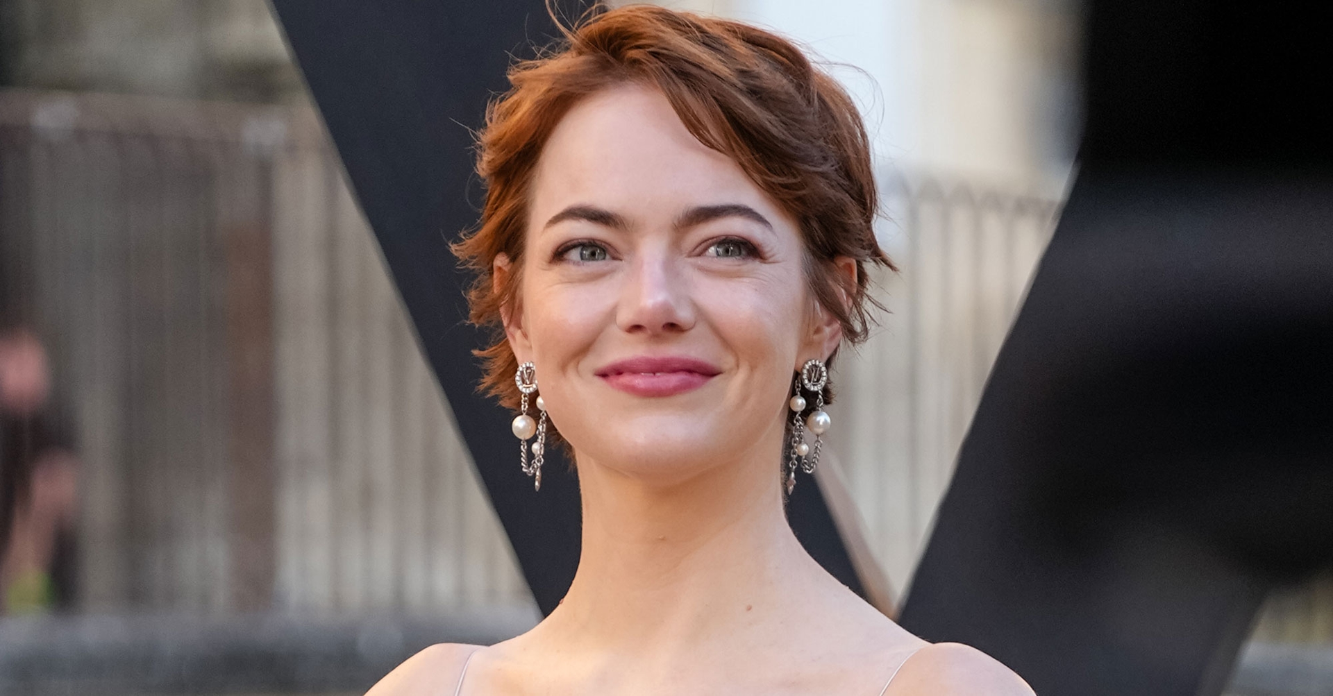 Emma Stone Just Wore the Dress Trend You'll See on the Chicest Wedding Guests This Summer