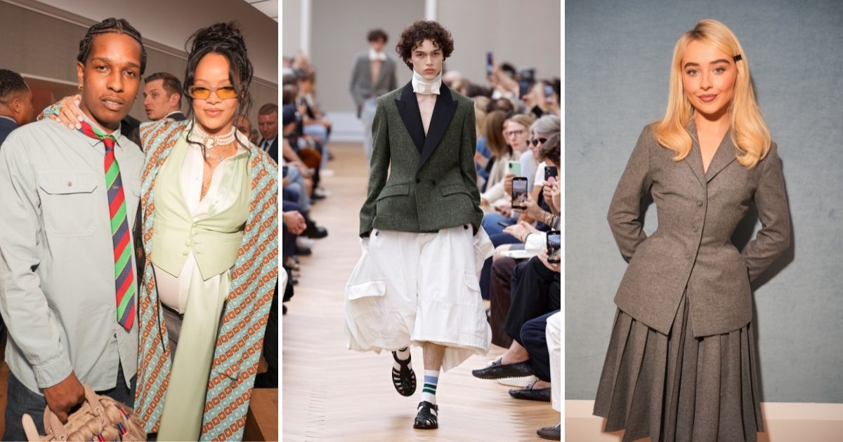 Jonathan Anderson Unveils his Debut Dior Menswear Collection in Paris