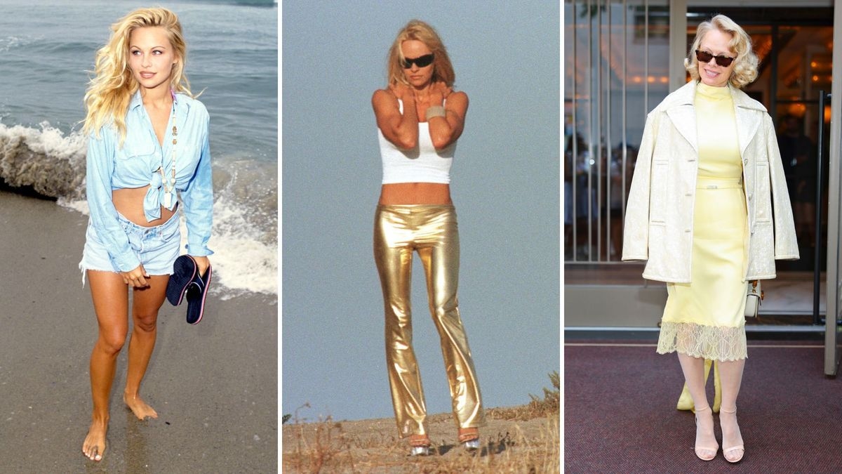 Tracing Pamela Anderson’s Style Evolution From Bombshell to Barefaced