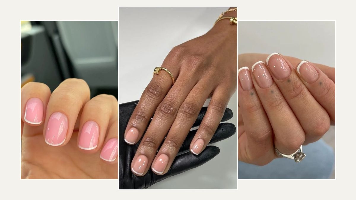 The Glass French Manicure Is Making Moves to Become the Most Elegant Nail Trend of All Time