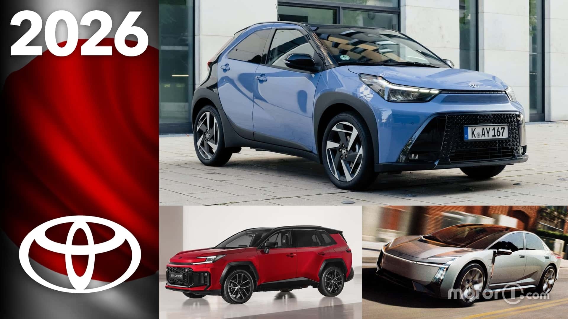 Toyota: Overview of the new models for 2026
