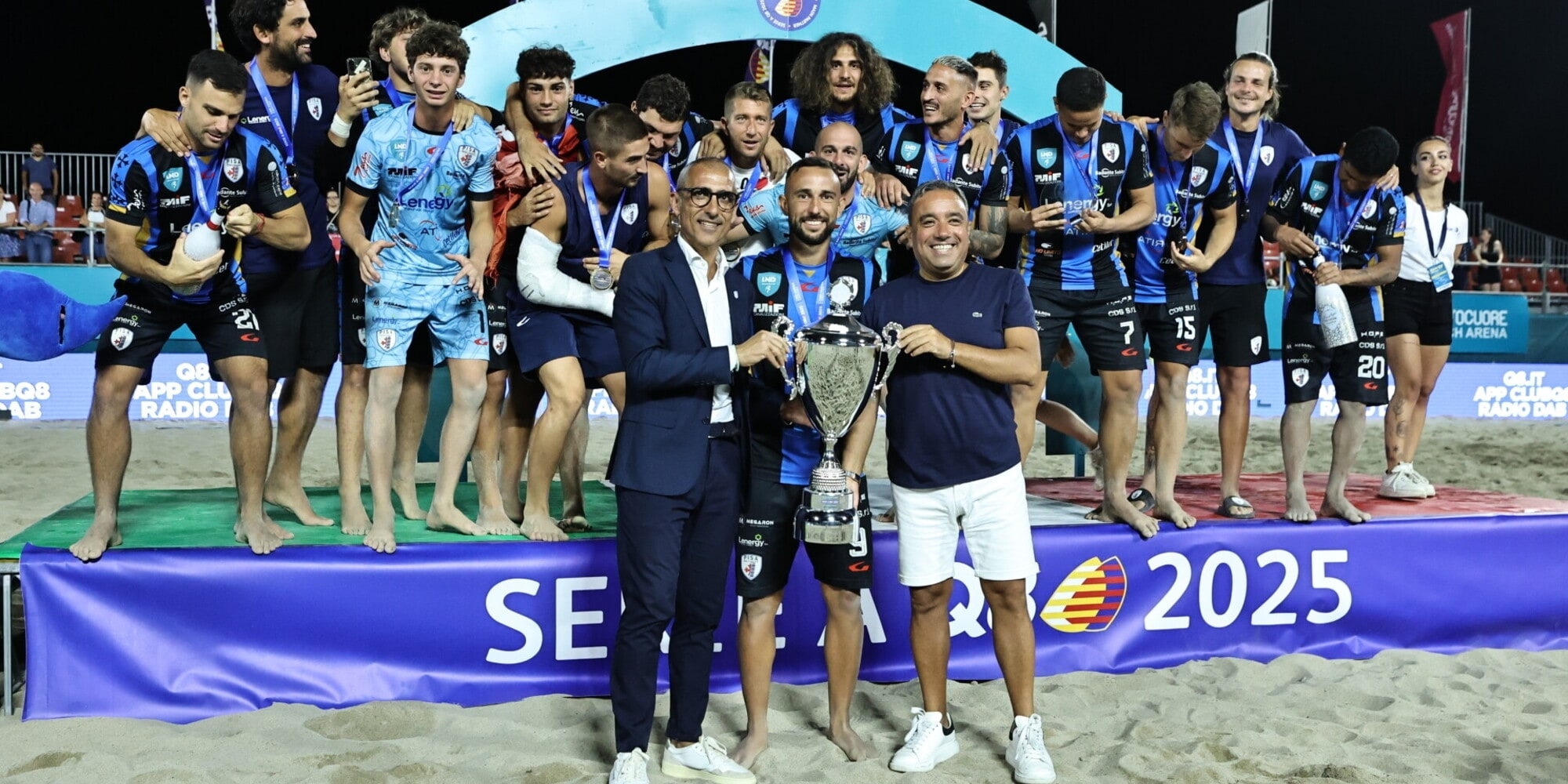 Serie A Q8: Lenergy Pisa wins Italian title, thrilling beach soccer final
