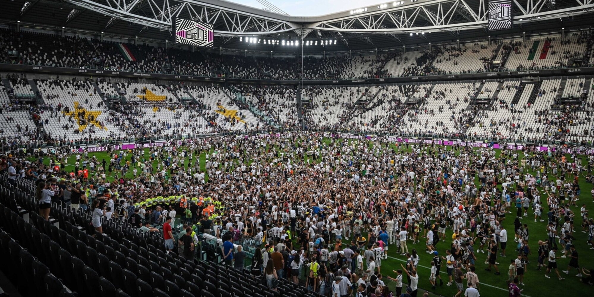 Van Villar Perosa tot het stadion: Juve, een familiefeest van hoop en verbondenheid.