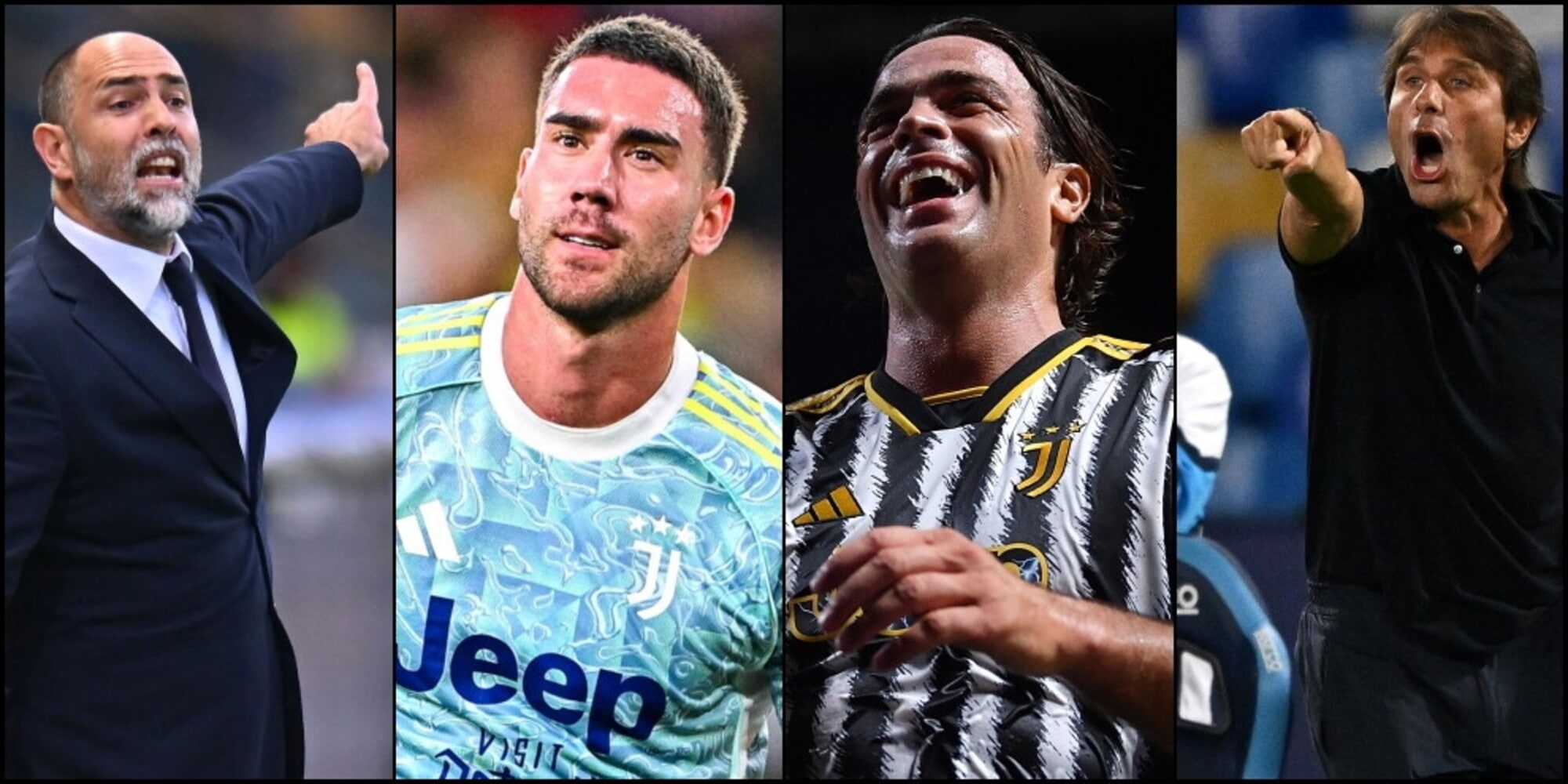 "Vlahovic é o bode expiatório: sempre titular! Tudor é como Conte, e a Juve pode ganhar o Scudetto."