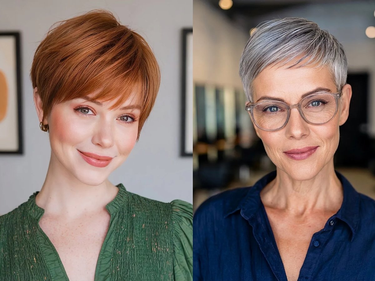 20+ tagli pixie chic con capelli lisci che tutti desiderano nel 2025