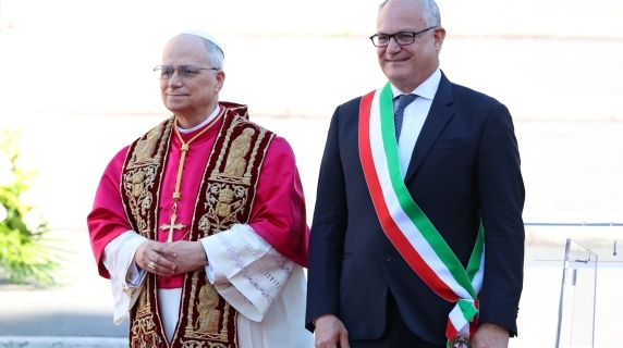 La visita di Papa Leone XIV in Campidoglio: «Oggi sono romano»