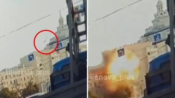 Un dron ucraniano se lanza en picado y ataca Voronezh, Rusia, hiriendo a 16 personas.