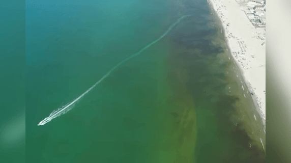 Il mare di Licola diventa di color marrone: aperte le indagini per gli sversamenti