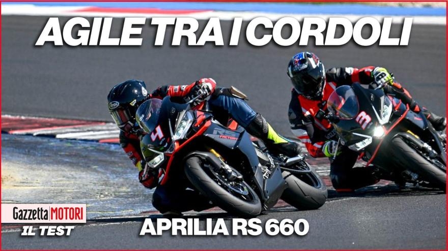 Aprilia RS 660 Factory : facile à piloter et rapide sur piste