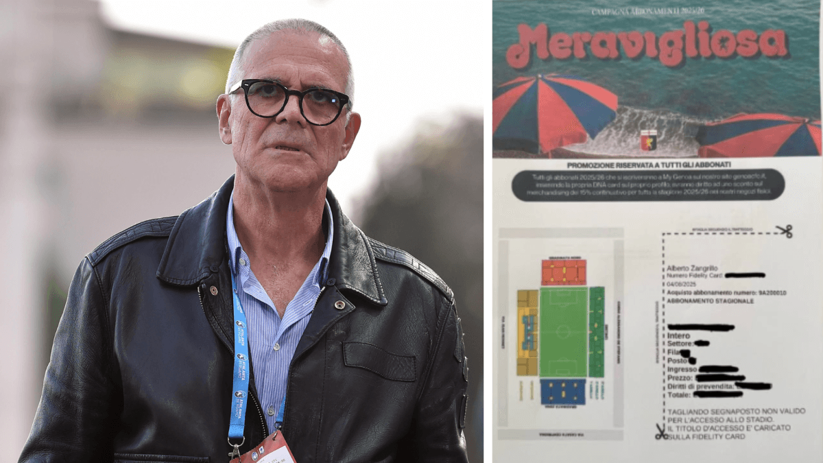 Van persona non grata tot seizoenkaarthouder: vrede gesloten tussen voormalig president Zangrillo en Genua