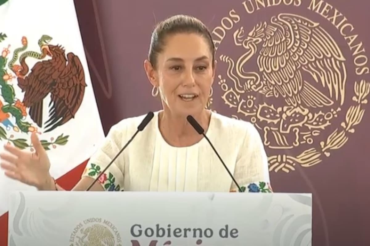 Claudia Sheinbaum defends Mexico against the United States: "We are no one's piñata."