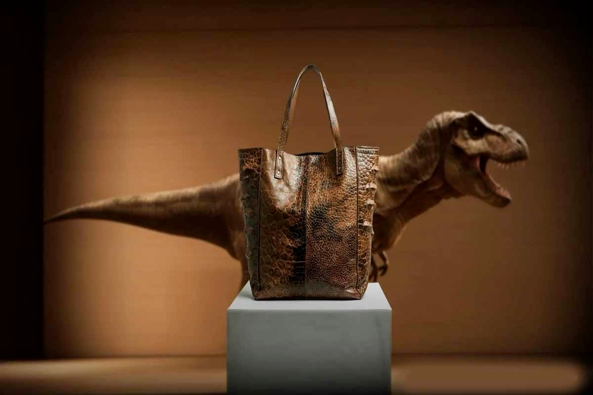 Dinosaur leather: prehistoric luxury that defies biotechnology
