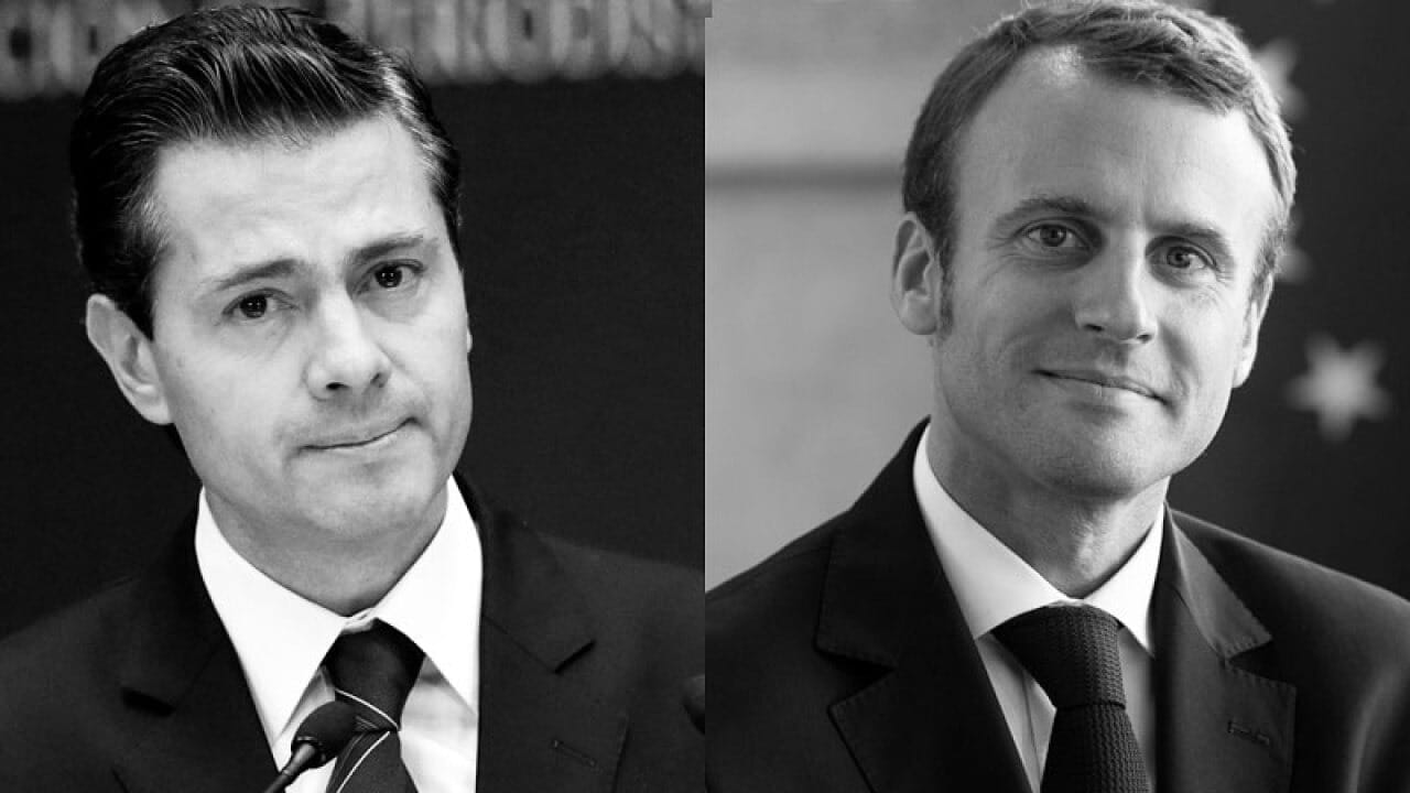 Publiczne afronty: Peña Nieto i Macron, niewygodne żony na scenie