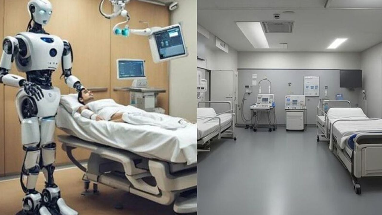 W Chinach otwarto pierwszy na świecie szpital obsługiwany wyłącznie przez 14 robotów medycznych.