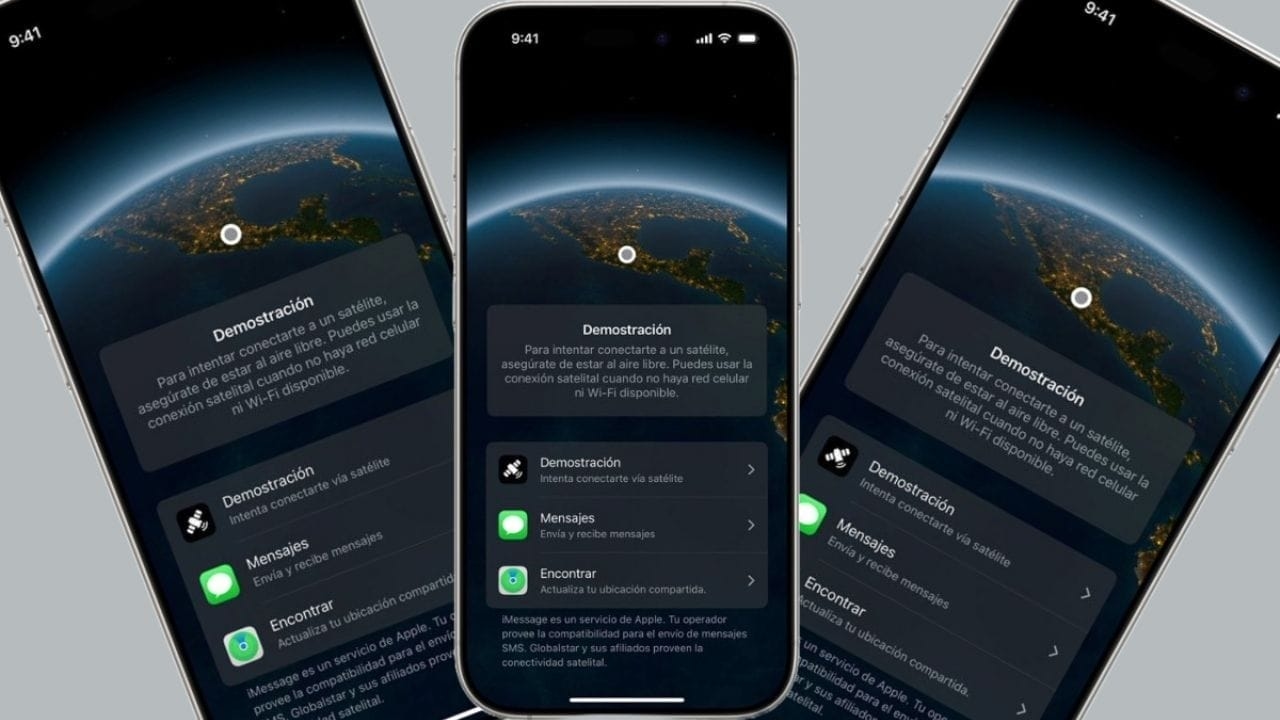 iPhone en México ahora ofrece mensajería y ubicación por satélite