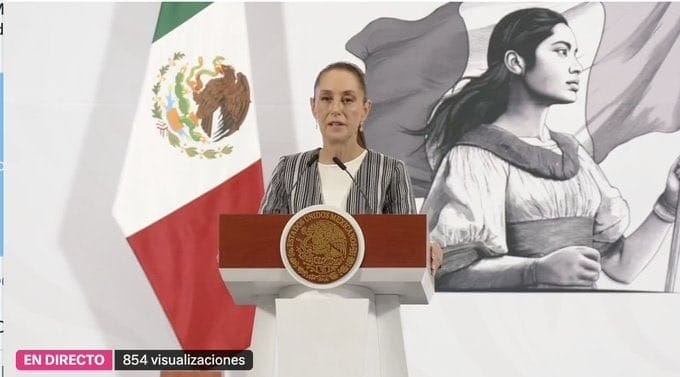 Claudia Sheinbaum holds morning press conference alone after CNTE blockade