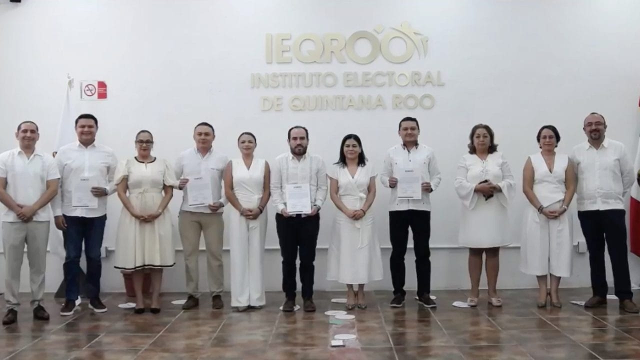 Il processo elettorale giudiziario si conclude a Quintana Roo con la consegna dei certificati