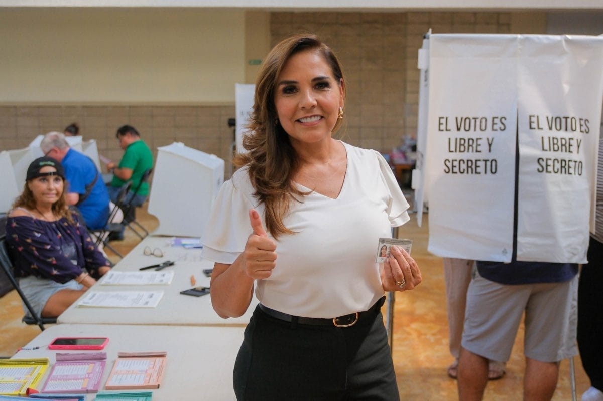 Mara Lezama vota em Cancún e destaca importância da eleição judicial